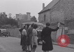 Image of Free French soldiers arrival La Haye-du-Puits La Haye Du Puits France, 1944, second 60 stock footage video 65675079370