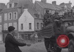 Image of 1st Armored welcome La Haye Du Puits La Haye Du Puits France, 1944, second 6 stock footage video 65675079371