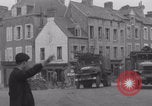 Image of 1st Armored welcome La Haye Du Puits La Haye Du Puits France, 1944, second 8 stock footage video 65675079371