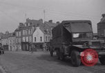 Image of 1st Armored welcome La Haye Du Puits La Haye Du Puits France, 1944, second 23 stock footage video 65675079371