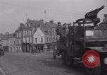 Image of 1st Armored welcome La Haye Du Puits La Haye Du Puits France, 1944, second 34 stock footage video 65675079371