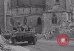 Image of 1st Armored welcome La Haye Du Puits La Haye Du Puits France, 1944, second 42 stock footage video 65675079371