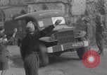 Image of 1st Armored welcome La Haye Du Puits La Haye Du Puits France, 1944, second 62 stock footage video 65675079371