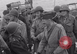 Image of General Leclerc Walker meeting Saint Lo France, 1944, second 56 stock footage video 65675079372