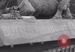 Image of Free French tanks arrive Normandy Saint Lo France, 1944, second 17 stock footage video 65675079373