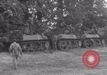 Image of Free French tanks arrive Normandy Saint Lo France, 1944, second 38 stock footage video 65675079373