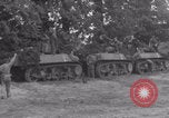 Image of Free French tanks arrive Normandy Saint Lo France, 1944, second 40 stock footage video 65675079373