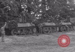 Image of Free French tanks arrive Normandy Saint Lo France, 1944, second 41 stock footage video 65675079373