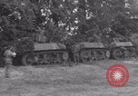 Image of Free French tanks arrive Normandy Saint Lo France, 1944, second 42 stock footage video 65675079373
