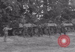 Image of Free French tanks arrive Normandy Saint Lo France, 1944, second 44 stock footage video 65675079373