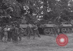 Image of Free French tanks arrive Normandy Saint Lo France, 1944, second 49 stock footage video 65675079373