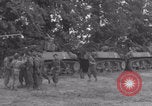 Image of Free French tanks arrive Normandy Saint Lo France, 1944, second 51 stock footage video 65675079373