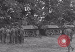 Image of Free French tanks arrive Normandy Saint Lo France, 1944, second 54 stock footage video 65675079373