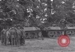 Image of Free French tanks arrive Normandy Saint Lo France, 1944, second 62 stock footage video 65675079373