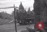 Image of French troops passing La Haye Du Puits La Haye Du Puits France, 1944, second 7 stock footage video 65675079374