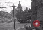 Image of French troops passing La Haye Du Puits La Haye Du Puits France, 1944, second 12 stock footage video 65675079374