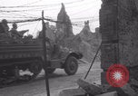 Image of French troops passing La Haye Du Puits La Haye Du Puits France, 1944, second 15 stock footage video 65675079374