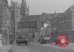 Image of French troops passing La Haye Du Puits La Haye Du Puits France, 1944, second 37 stock footage video 65675079374