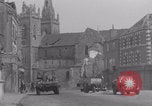 Image of French troops passing La Haye Du Puits La Haye Du Puits France, 1944, second 38 stock footage video 65675079374