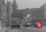 Image of French troops passing La Haye Du Puits La Haye Du Puits France, 1944, second 39 stock footage video 65675079374