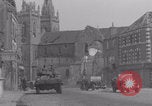 Image of French troops passing La Haye Du Puits La Haye Du Puits France, 1944, second 45 stock footage video 65675079374