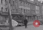 Image of French troops passing La Haye Du Puits La Haye Du Puits France, 1944, second 52 stock footage video 65675079374