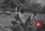 Immagine di Infermieri francesi in campo Lessay Francia, 1944, secondo 22 filmato di repertorio 65675079376