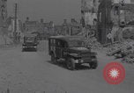 Immagine di Libero convoglio francese di ambulanza Periers Periers Francia, 1944, secondo 24 filmato di repertorio 65675079378