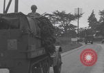 Standbild Free French 2nd Armored Division Konvoi England Southampton England, 1944, aus Sekunde 59 historischem Filmmaterial Videoclip 65675079382