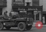 Image of Free French 2nd Armored Division convoy Southampton port  Southampton England, 1944, second 17 stock footage video 65675079385