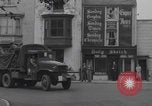 Image of Free French 2nd Armored Division convoy Southampton port  Southampton England, 1944, second 29 stock footage video 65675079385