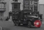 Image of Free French 2nd Armored Division convoy Southampton port  Southampton England, 1944, second 31 stock footage video 65675079385