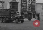 Image of Free French 2nd Armored Division convoy Southampton port  Southampton England, 1944, second 35 stock footage video 65675079385