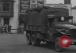 Image of Free French 2nd Armored Division convoy Southampton port  Southampton England, 1944, second 38 stock footage video 65675079385