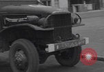 Image of Free French 2nd Armored Division convoy Southampton port  Southampton England, 1944, second 40 stock footage video 65675079385