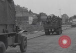 Image of Free French 2nd Armored Division convoy Southampton port  Southampton England, 1944, second 45 stock footage video 65675079385