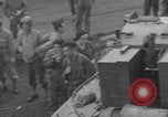 Image of Donut Dolly with Free French soldiers Southampton England, 1944, second 16 stock footage video 65675079386