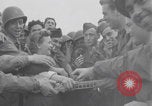 Image of Donut Dolly with Free French soldiers Southampton England, 1944, second 41 stock footage video 65675079386