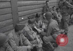 Image of M3 half-track hoisted to LST Southampton England, 1944, second 21 stock footage video 65675079387