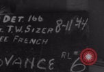 Image of Free French fire 105 mm Howitzer Motor Carriage M7 Luce France, 1944, second 6 stock footage video 65675079388
