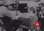 Image of Free French fire 105 mm Howitzer Motor Carriage M7 Luce France, 1944, second 28 stock footage video 65675079388