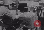 Image of Free French fire 105 mm Howitzer Motor Carriage M7 Luce France, 1944, second 29 stock footage video 65675079388