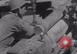 Image of Free French fire 105 mm Howitzer Motor Carriage M7 Luce France, 1944, second 37 stock footage video 65675079388