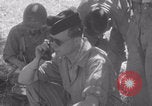 Image of Free French fire 105 mm Howitzer Motor Carriage M7 Luce France, 1944, second 58 stock footage video 65675079388