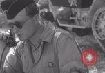 Image of Free French fire 105 mm Howitzer Motor Carriage M7 Luce France, 1944, second 61 stock footage video 65675079388