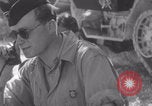 Image of Free French fire 105 mm Howitzer Motor Carriage M7 Luce France, 1944, second 62 stock footage video 65675079388