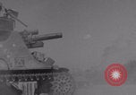 Image of Free French 2nd Armored Division fire M7s Luce France, 1944, second 9 stock footage video 65675079389