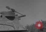 Image of Free French 2nd Armored Division fire M7s Luce France, 1944, second 12 stock footage video 65675079389