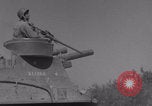 Image of Free French 2nd Armored Division fire M7s Luce France, 1944, second 14 stock footage video 65675079389