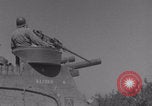 Image of Free French 2nd Armored Division fire M7s Luce France, 1944, second 16 stock footage video 65675079389